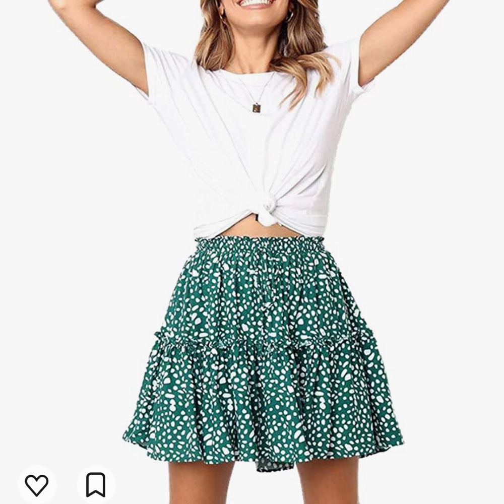 Alelly Swing Ruffle Skirt
